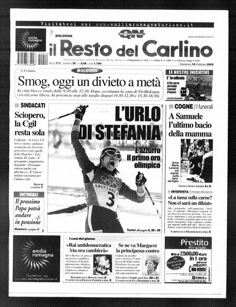 Il Resto del Carlino : giornale dell'Emilia